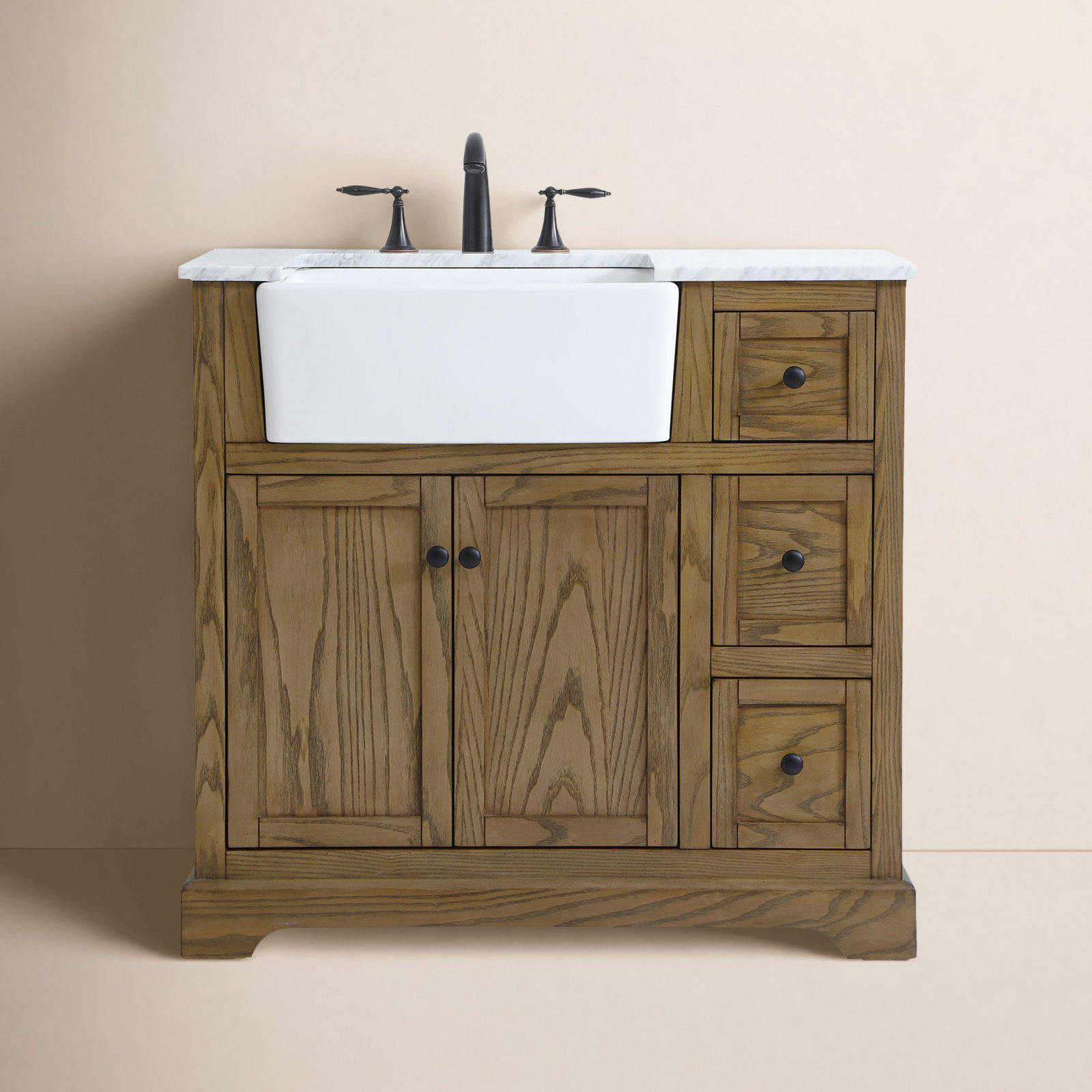 Pardue 36'' Single Bathroom Vanity, Driftwood