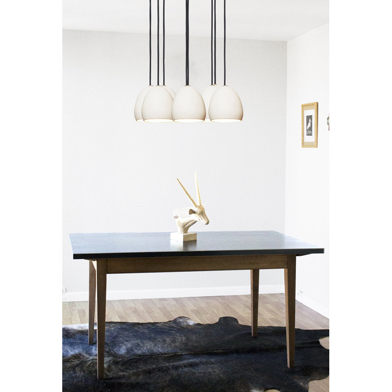 Lustre en dôme à 8 lumières Clay, DEL, H 32 po