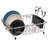 Expandable Over Sink Dish Drying Rack - Adjustable, Rust Resistant, Perfect For Small Kitchens