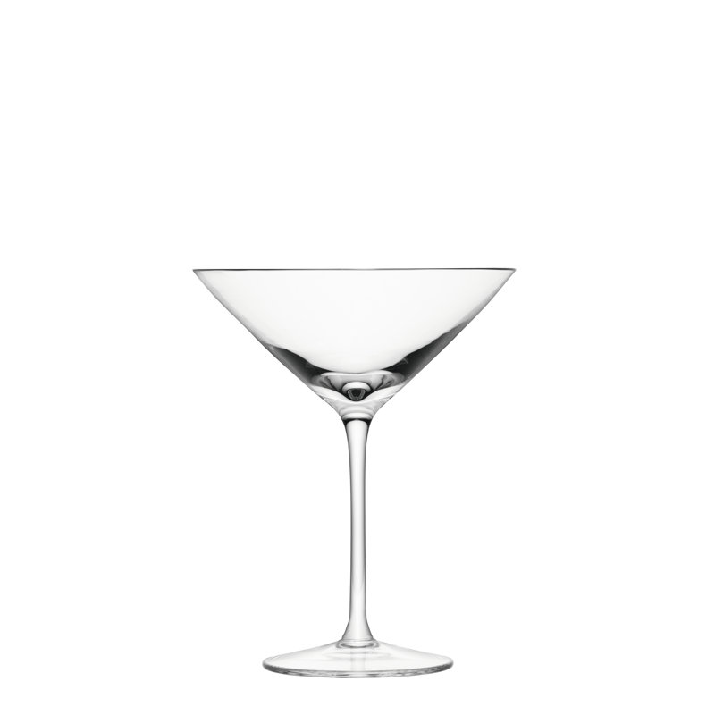 Lulu Handmade Glass Coupe and Martini Glass