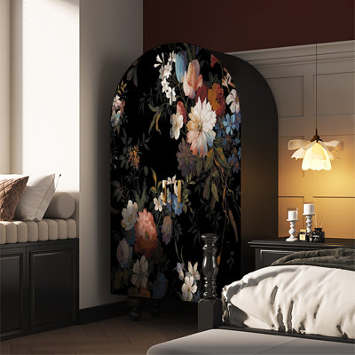 American style double door multifunction wardrobe