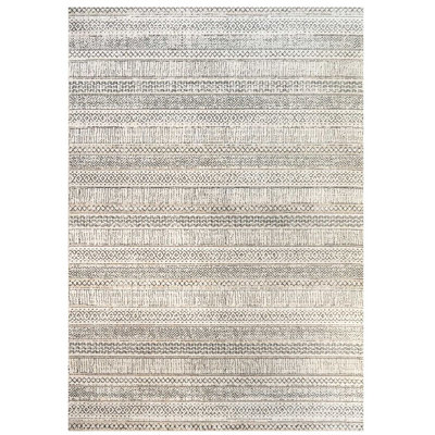 Gorgas Striped Shag Area Rug