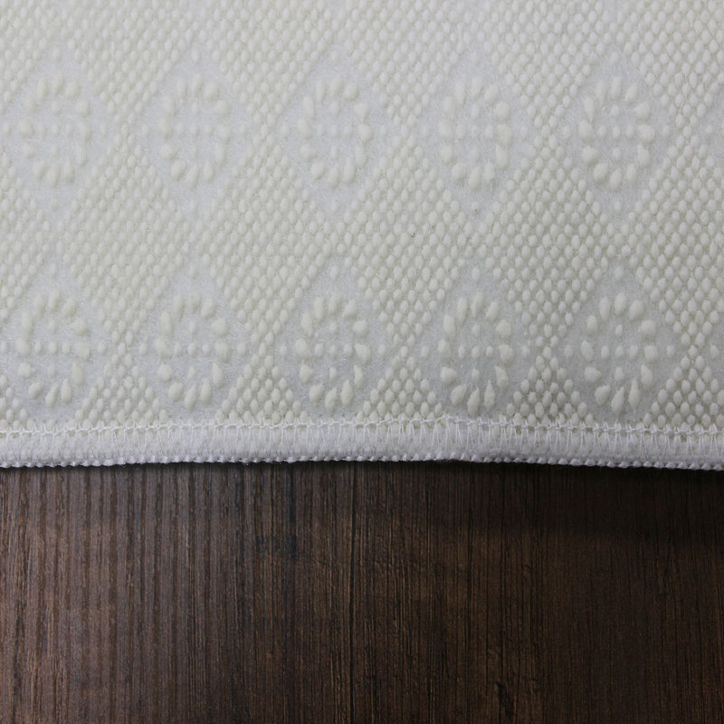 Elegant Hall Carpet, 31.5 x 78.7 inches | 100% Polyester, 0.4 inch Pile Height | Antibacterial, Non-Slip PVC Felt Dot Underside | Machine Washable, Durable Woven Design | Perfect for Entryways & Living Spaces