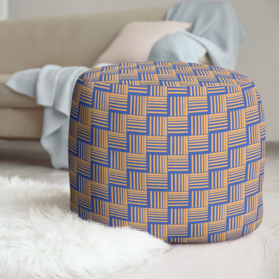 Upholstered Pouf