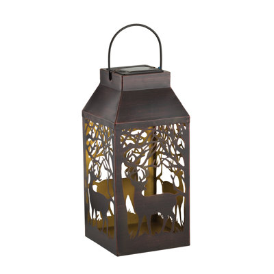 15.5'' Solar Powered Integrated LED Camping Lantern