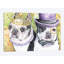 «Boston Terrier Family», reproduction sur toile-32498535-72126041-72126042