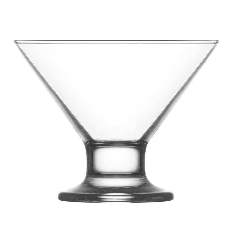 LAV - Crema Glass Ice Cream Bowls - 11cm