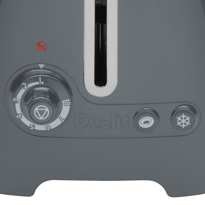 Dualit 2 Slice Lite Toaster, Grey
