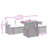Vidaxl Garden Sofa Set