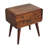 Avora 3-drawer Chestnut Nightstand