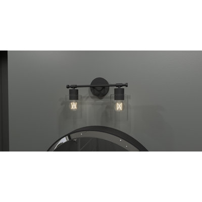 Éclairage pour meuble-lavabo à 2 lumières à intensité variable Guein