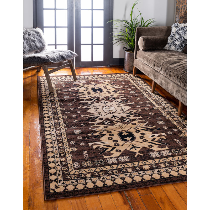 Eesi Oriental Indoor Rug, Rectangle 5'1" x 8'