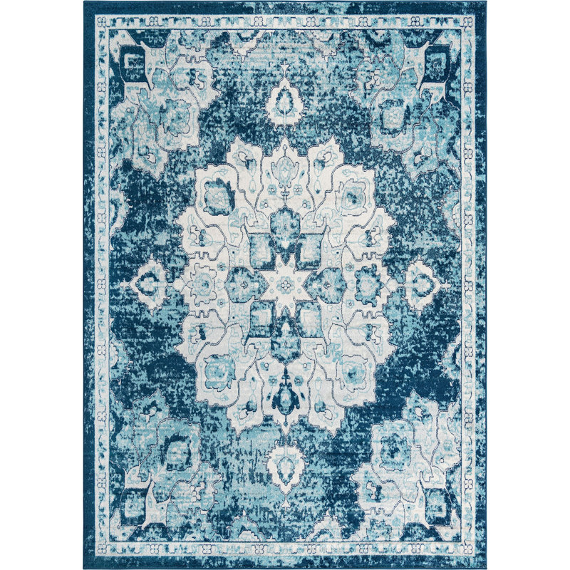 Mirveta Oriental Indoor Rug, Rectangle 10' x 14'