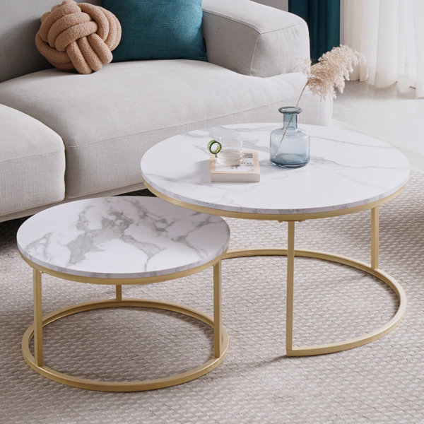 Mercer41 Keiontae Nesting Coffee Table - Wayfair Canada