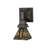 Sierra Prairie Mission Armed Sconce
