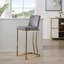 Tabouret en acier inoxydable de 30,3 po Drucker-1163297802