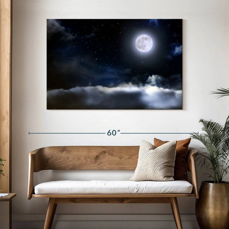 Oberle Glowing Moon, 32" H x 48" W