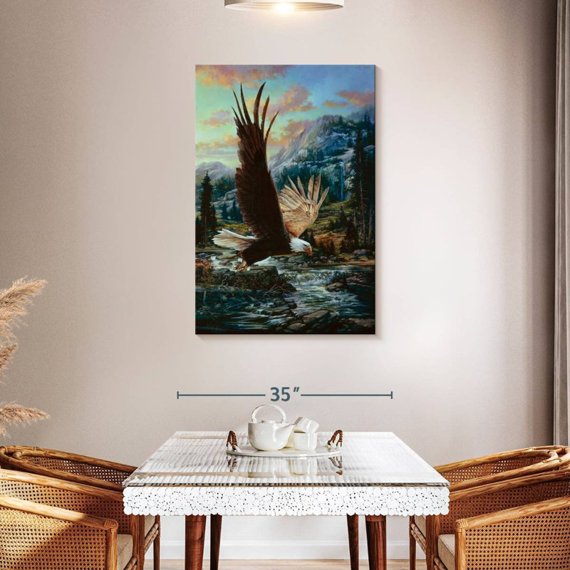 Brampt In Flight, 45" H x 30" W