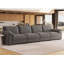 Upholstered 57.4 " Chenille Sectional-2004783819-2004783858