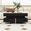 Table basse moderne ultrabrillante avec rangement spacieux et surface résistante aux égratignures-365929066