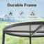 Ensemble de tables basses d'extérieur 54 po
