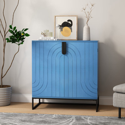 Charyn Accent Wood Grain Cabinet