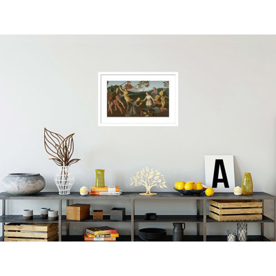 St. Jerome Saving Sylvanus and Punishing the Heretic Sabianus by Raphael -Framed Giclee Print