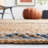 Tressler Natural Fiber Hand Loomed Jute/Cotton Striped Rug in Brown/Gray-1698072051