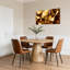 «Golden Crystal», ensemble de 1 reproduction d'art sur toile tendue sur toile-1666545317