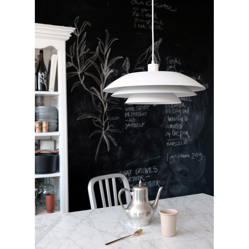 DL45 1 - Light Metal Dome Pendant
