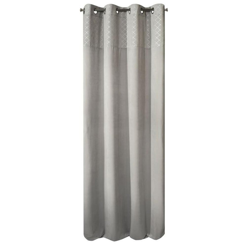Blackout Curtain Single Panel, Grey