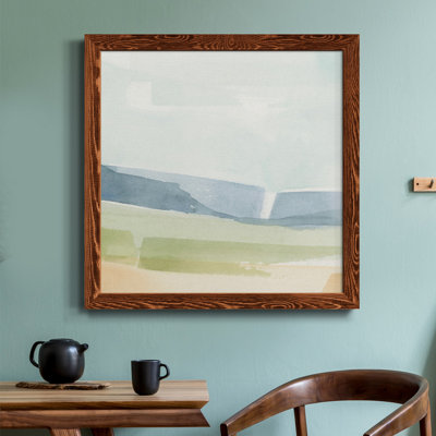 Toile encadrée Pastel Slopes II-Premium - prête à être accrochée