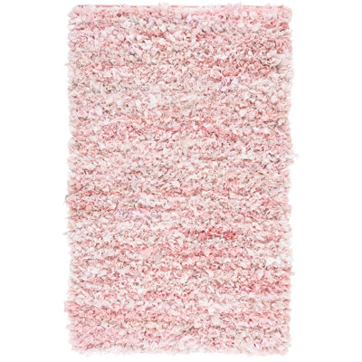 Adalberta Shag Hand Loomed Performance Rug