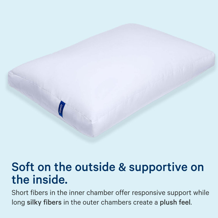 Casper Snow Foam Pillow, Standard, White