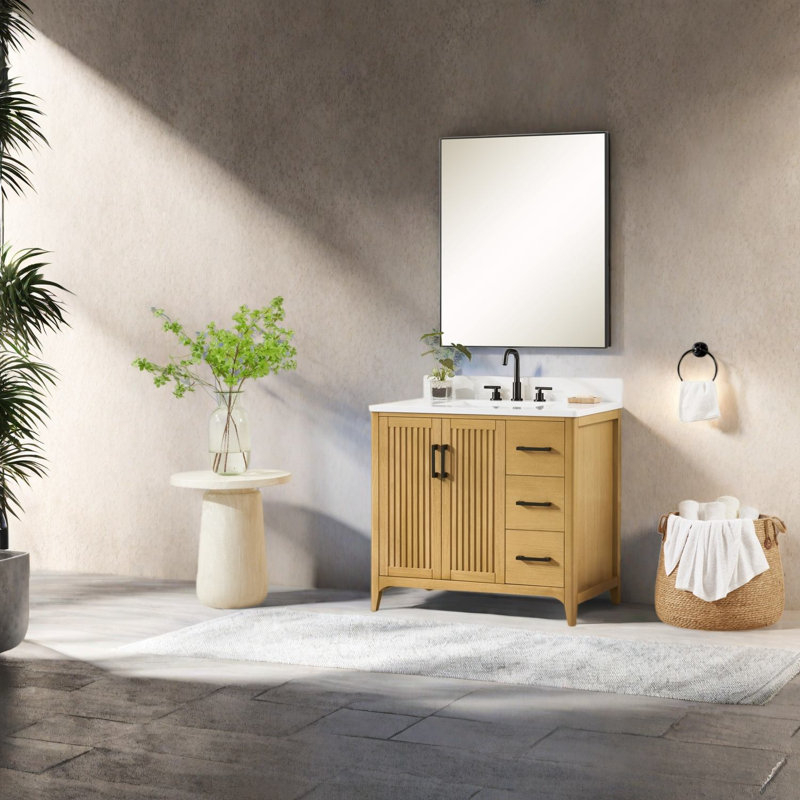 Single Bathroom Vanity with Top