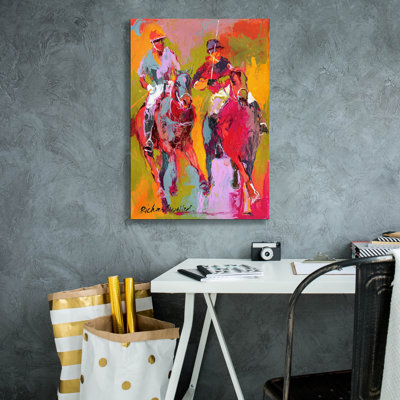 «Epic Graffiti Epic» par Richard Wallich, toile «Polo» par Richard Wallich