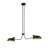 2 - Light Dimmable Geometric Chandelier