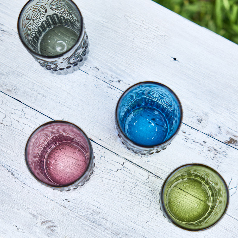 Walsall Drinking Glass Set, 16.60" H