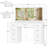 Large Makeup Vanity with 3 Modes Adjustable Brightness Light and Power Outlet, Vanity Desk with 9 Drawers and Glass Desktop-373921602