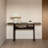 Retro Minimalist Solid Wood Console Table-108499409