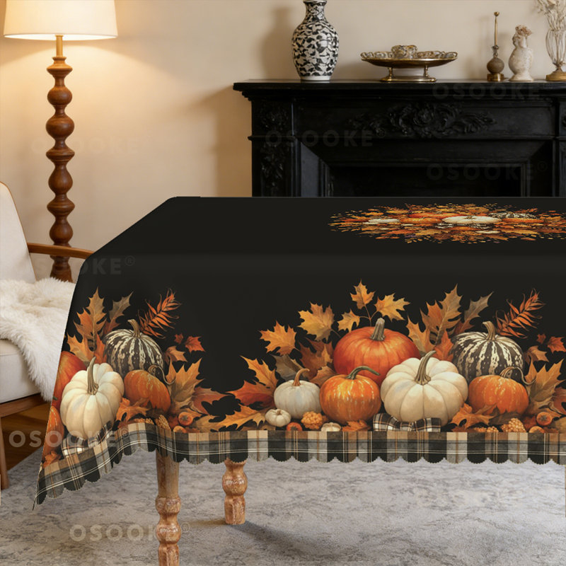 Nappe Rustic Fall, Round-60in
