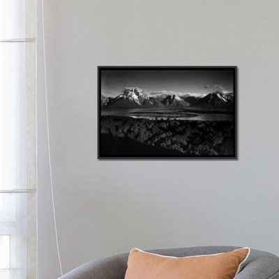 " Mt. Moran And Jackson Lake From Signal Hill " by Ansel Adams