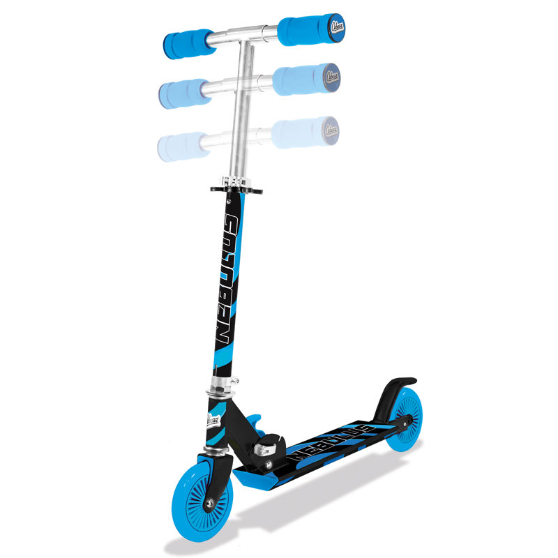 Nebulus Adjustable Scooter: Black & Blue, Black/Blue