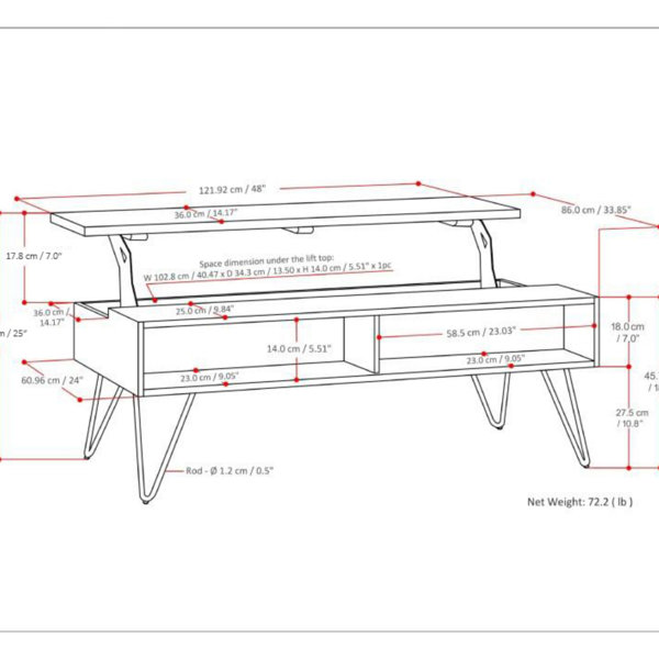 Dimensions du produit