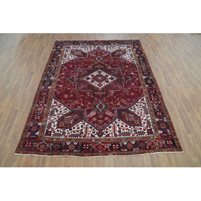 Vintage Geometric Traditional Area Rug 8x10