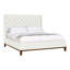 Michael Weiss Solid Wood Wingback Bed-129462566-129462544