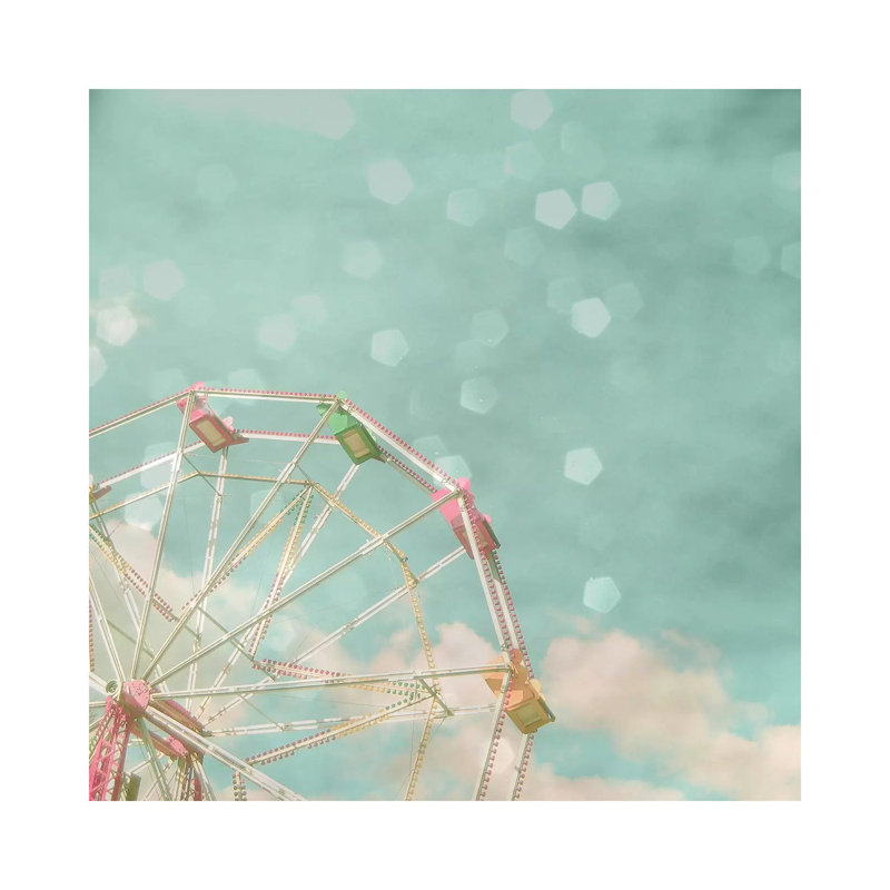 Candy Wheel by Cassia Beck - Wrapped Canvas Gallery-Wrapped Canvas Giclée, 30.48cm H x 30.48cm W