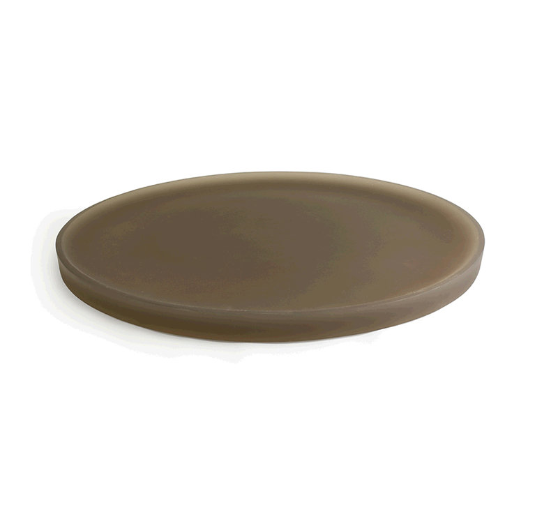Nassau Plastic / Acrylic Tray - Set of 4, Nutmeg