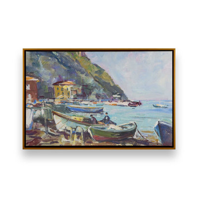 " Rustic Italian Whimsy Village " by Richard A. Rodgers