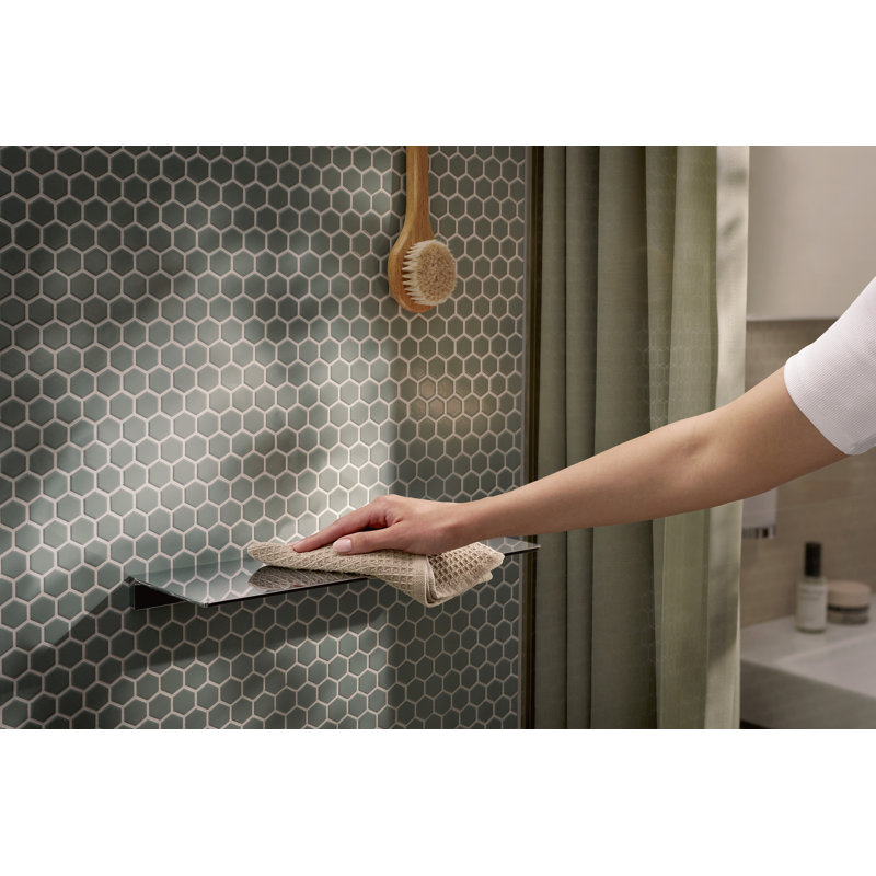 Tablette hansgrohe AddStoris S en chrome, Chrome